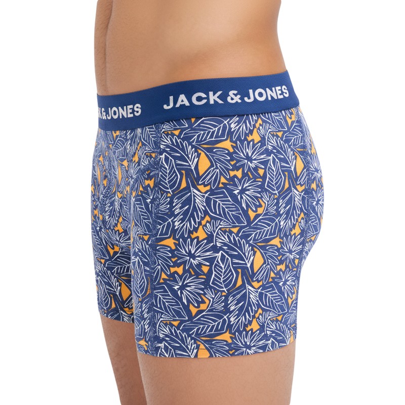 Jack & Jones 5-er Set Trunks Blau verschiedene Muster