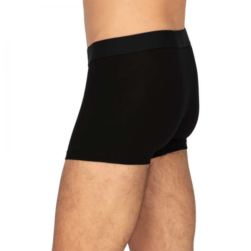 Schiesser_3-erSet_Shorts_Schwarz&Grau_mitMuster