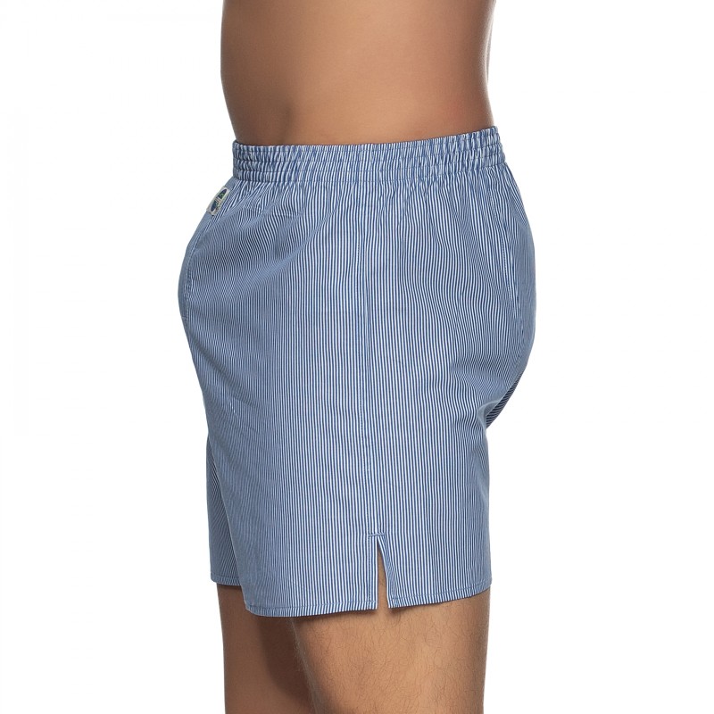 Boxerman_Herrenunterwäsche_D.E.A.L International_Boxershorts_Blau_Streifen