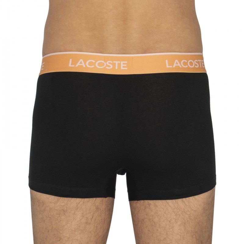 Lacoste_3-erSet_Trunks_Schwarz_mitverschiedenfarbigemWebbund