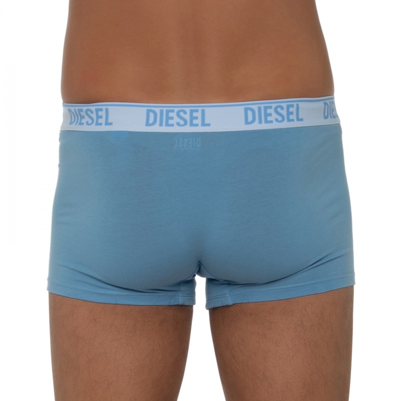 Boxerman_Herrenunterwäsche_Boxershorts_Diesel_2-er Set_Trunks_Dunkelblau Hellblau