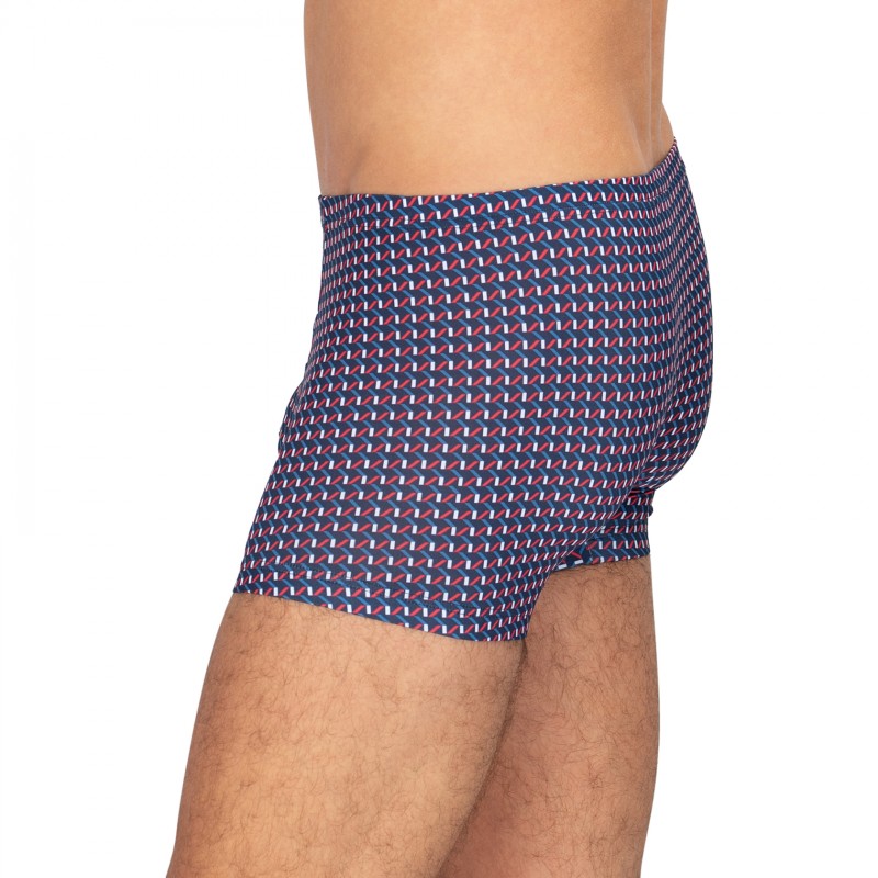 Mey_Shorty_Blau,Rot&Weiß_mitAll-OverPrint