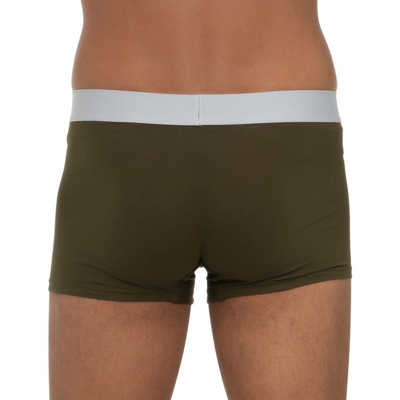 Boxerman_Herrenunterwäsche_Boxershorts_Diesel_3-er Set_Trunks_Schwarz Grau & Khaki