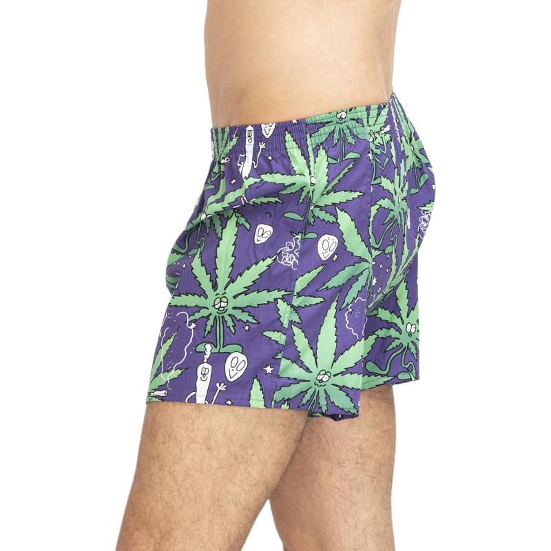 Lousy Livin Boxershorts Violett mit Motiv