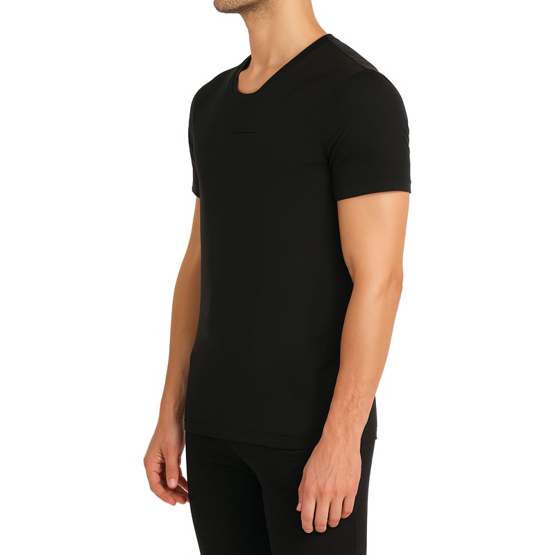 Lacoste_3-er Set_T-Shirts_Schwarz