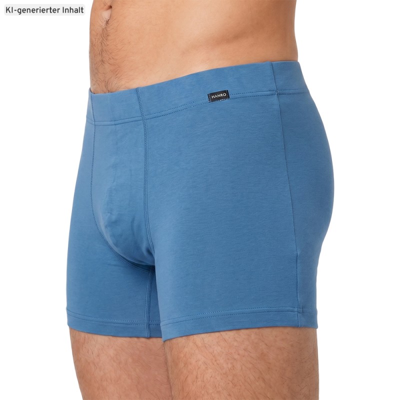 Hanro_2-erSet_Pants_Hellblau_Dunkelblau