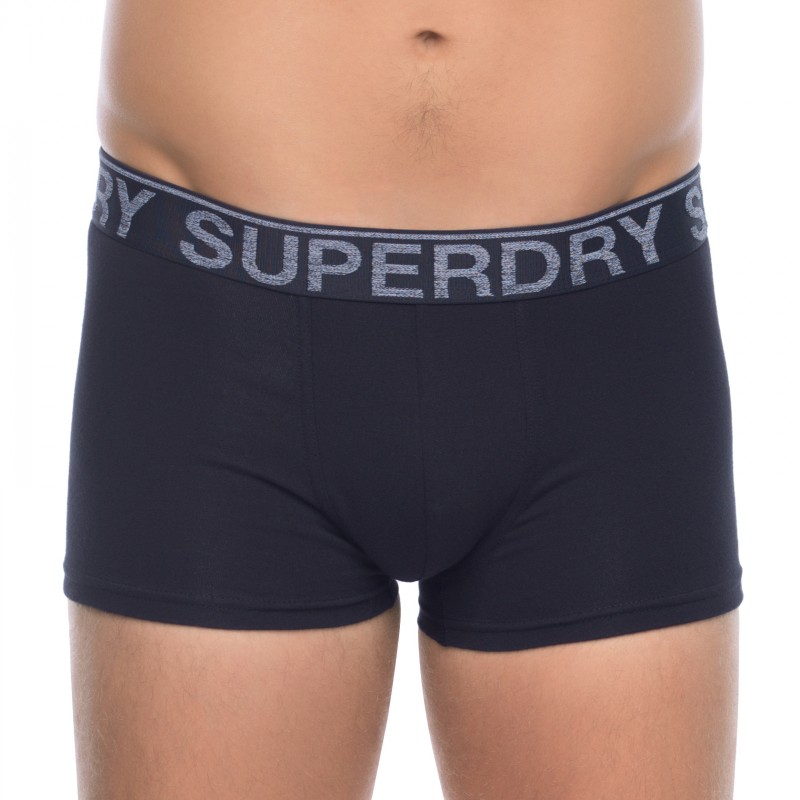 Superdry_2-erSet_Trunks_Schwarz&Grau