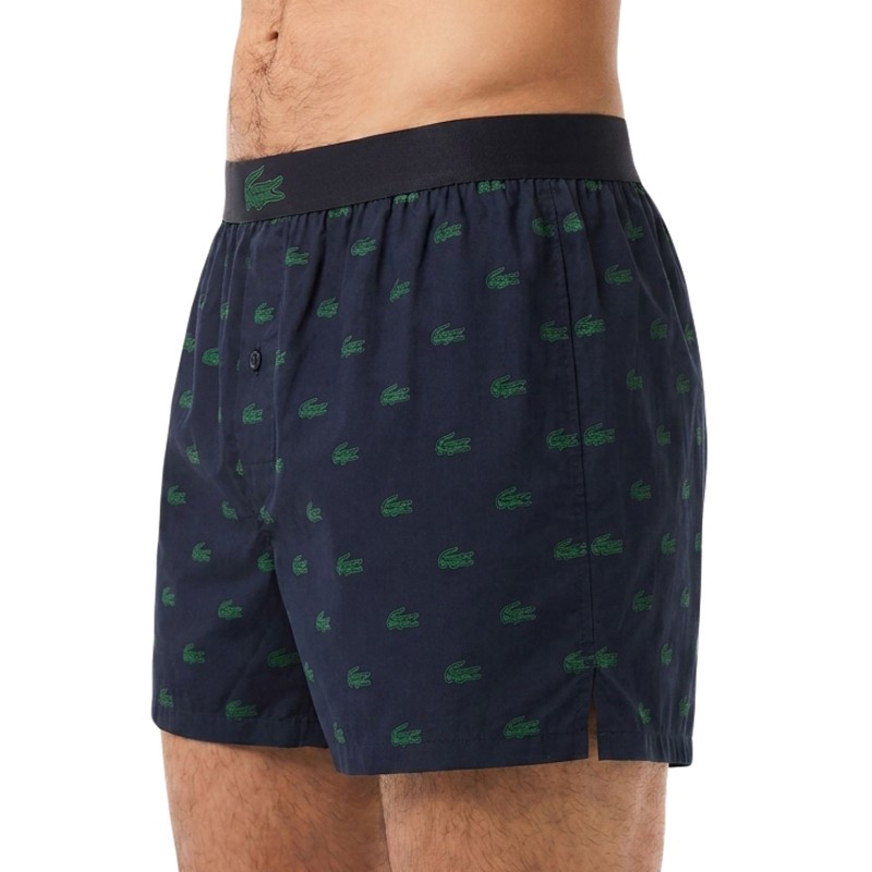 Lacoste_Boxershorts_Dunkelblau_Grün