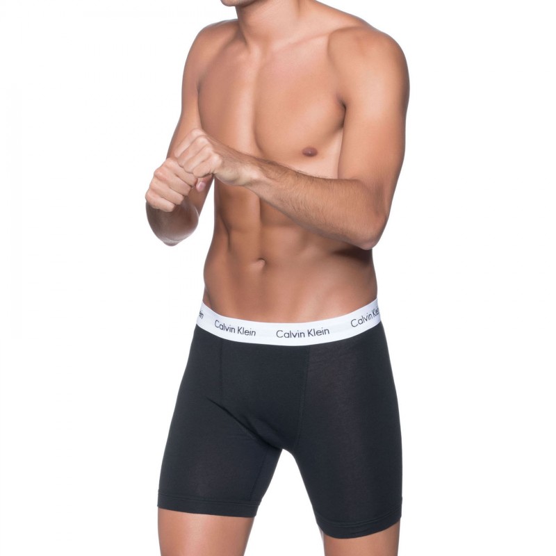 CalvinKlein_3-erSet_BoxerBriefs_Grau,Schwarz&Weiß