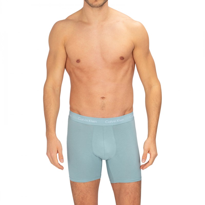 CalvinKlein_3-erSet_BoxerBriefs_Türkis,Hellblau&Grün