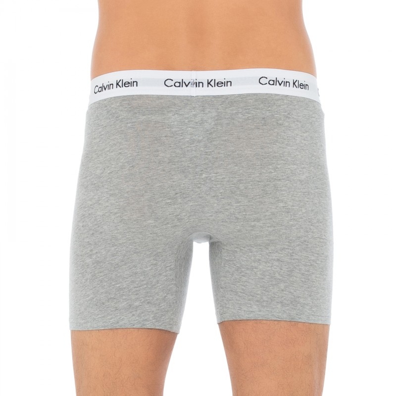 CalvinKlein_3-erSet_BoxerBriefs_Grau,Weiß&Blau