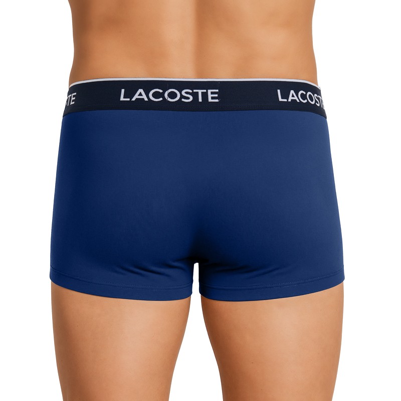 Lacoste 3-er Set Trunks Blau, Rot & Dunkelblau