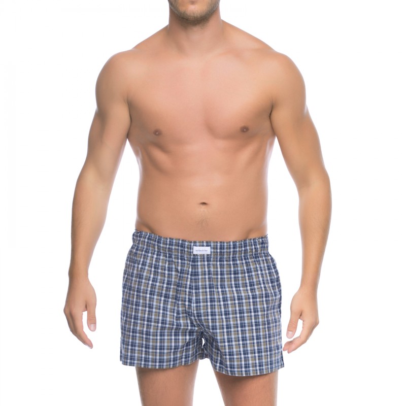 Seidensticker_2-erSet_Boxershorts_Blau&Grün_kariert&gestreift