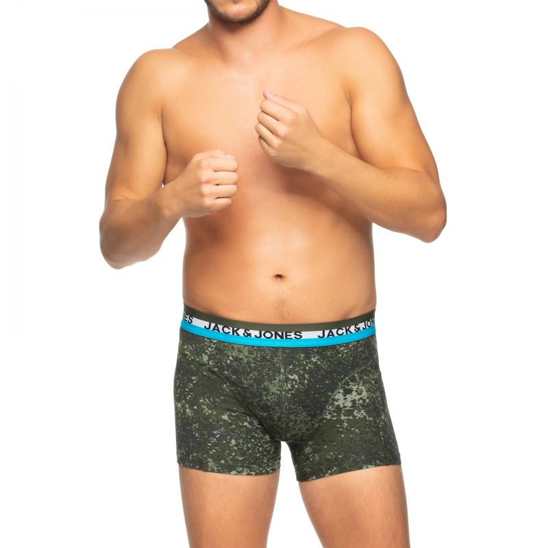 Boxerman_Herrenunterwäsche_Boxershorts_Jack & Jones_3-er Set_Trunks_Blau Olivgrün Petrol