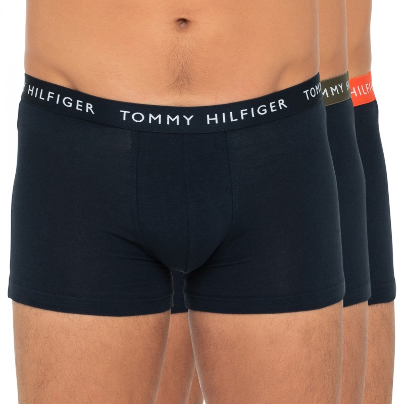 Boxerman_Herrenunterwäsche_Boxershorts_Tommy Hilfiger_3-er Set_Trunks_Dunkelblau