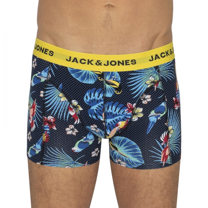 Jack & Jones_3-er Set_Trunks_Blau&Schwarz_mitMotiv
