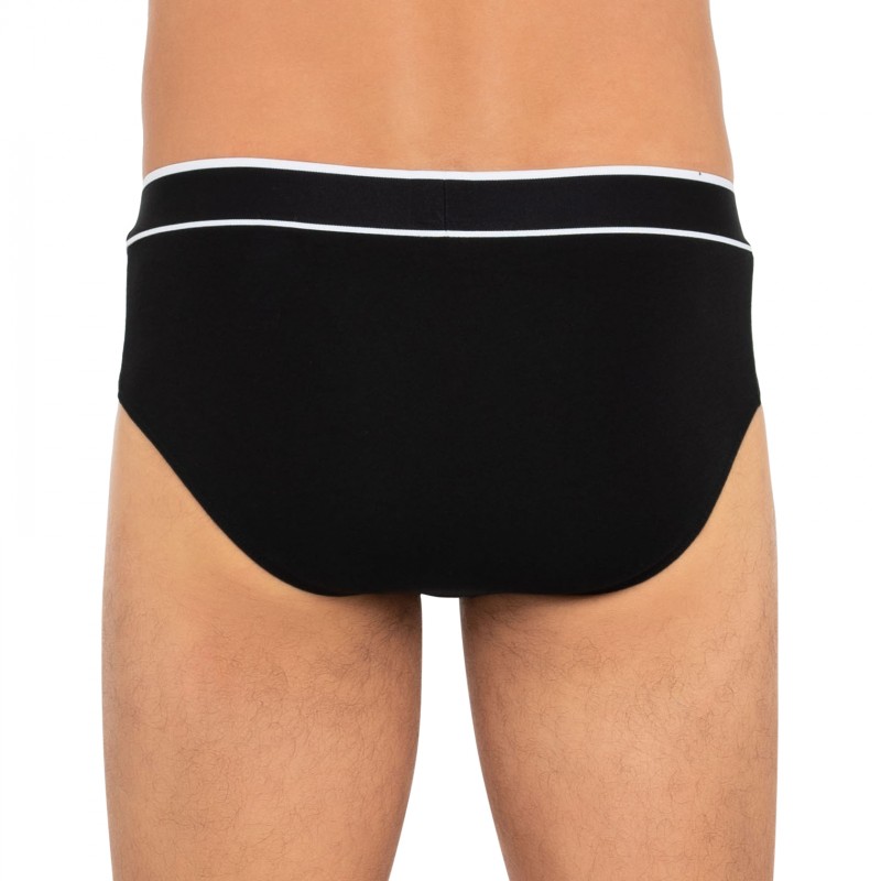 Schiesser_3-er Set_Slips_Schwarz