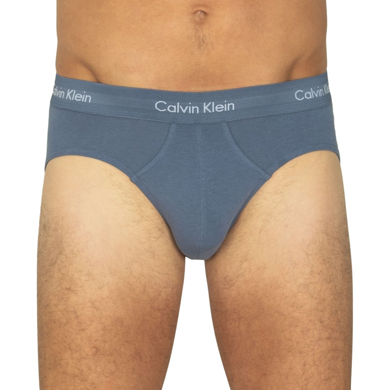 Calvin Klein_3-er Set_Slips_Beige_Blau_&_Türkis