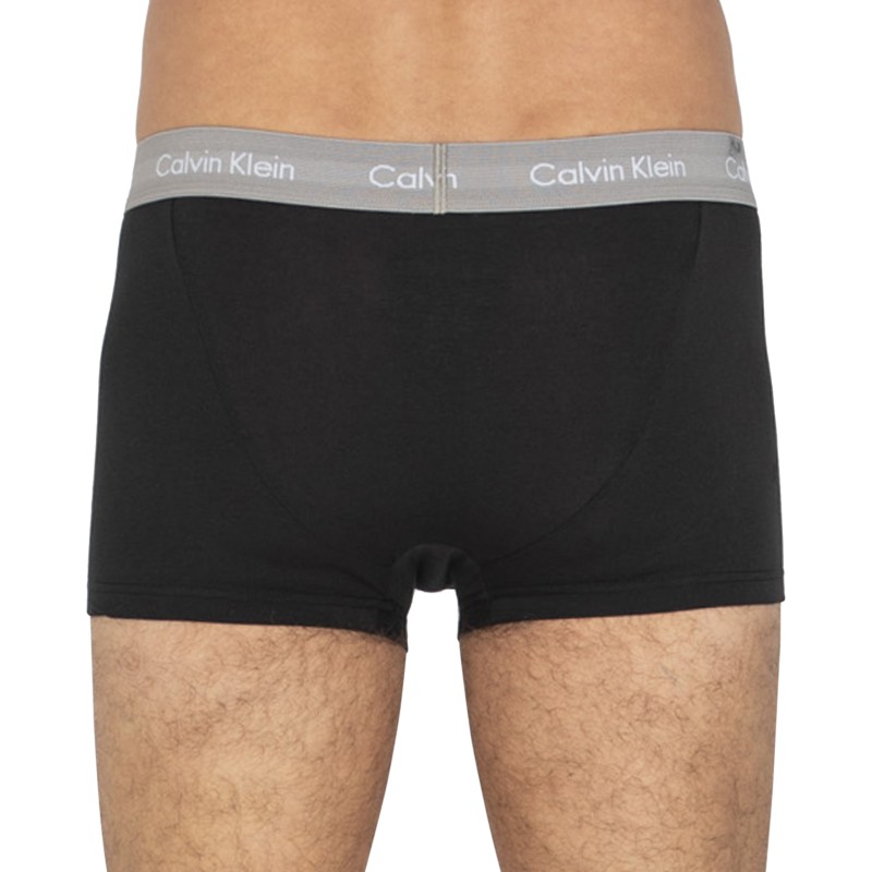 CalvinKlein_3erSet_LowRiseTrunks_Schwarz_mitverschiedenfarbigemWebbund