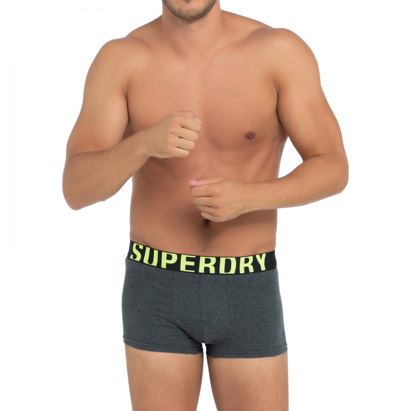 Superdry_2-er Set_Trunks_Grau