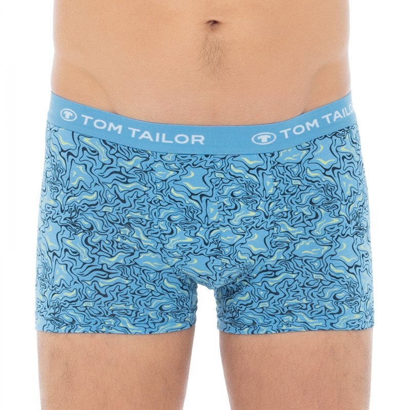 TomTailor_3-erSet_Trunks_Blau&Grün_gemustert