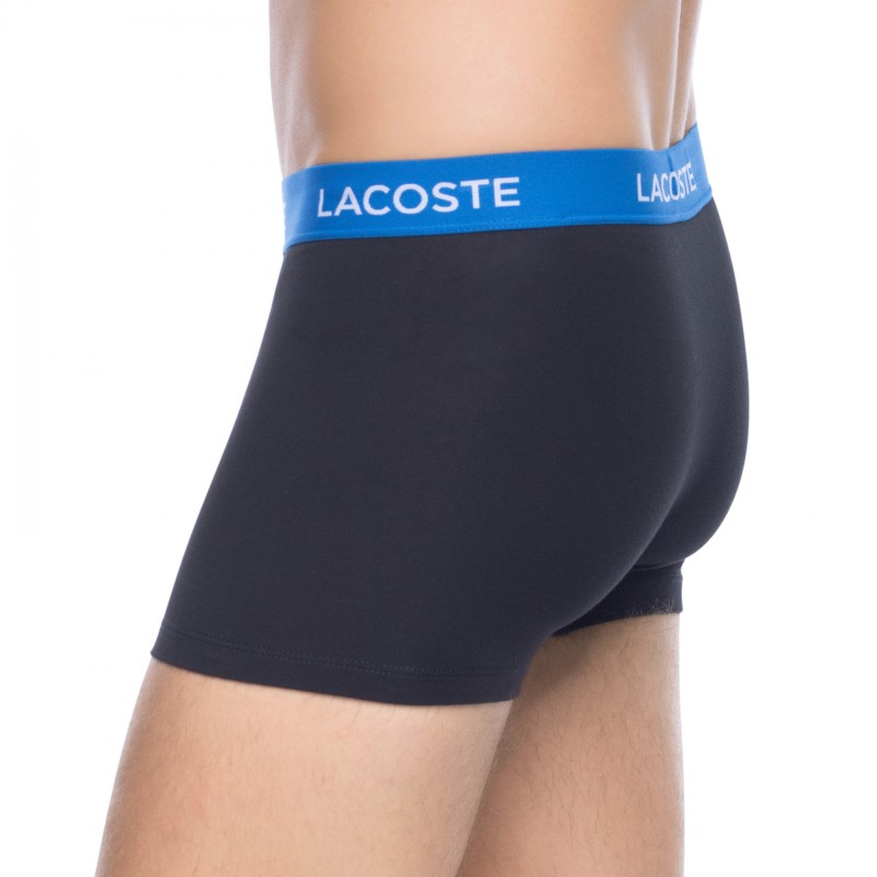 Lacoste_3-erSet_Trunks_Schwarz&Blau