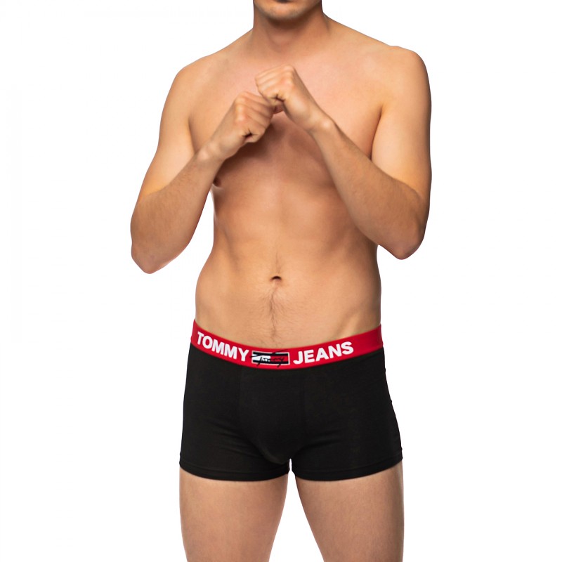 Boxerman_Herrenunterwäsche_Boxershorts_Tommy Hilfiger_Trunks_Schwarz