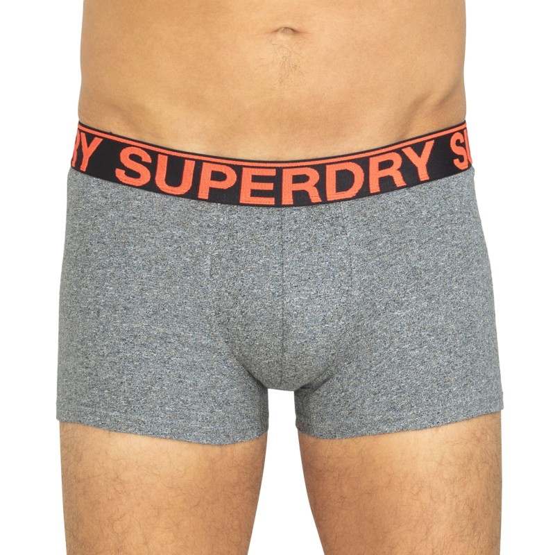 Superdry_3-erSet_Trunks_Schwarz,Orange&Grau