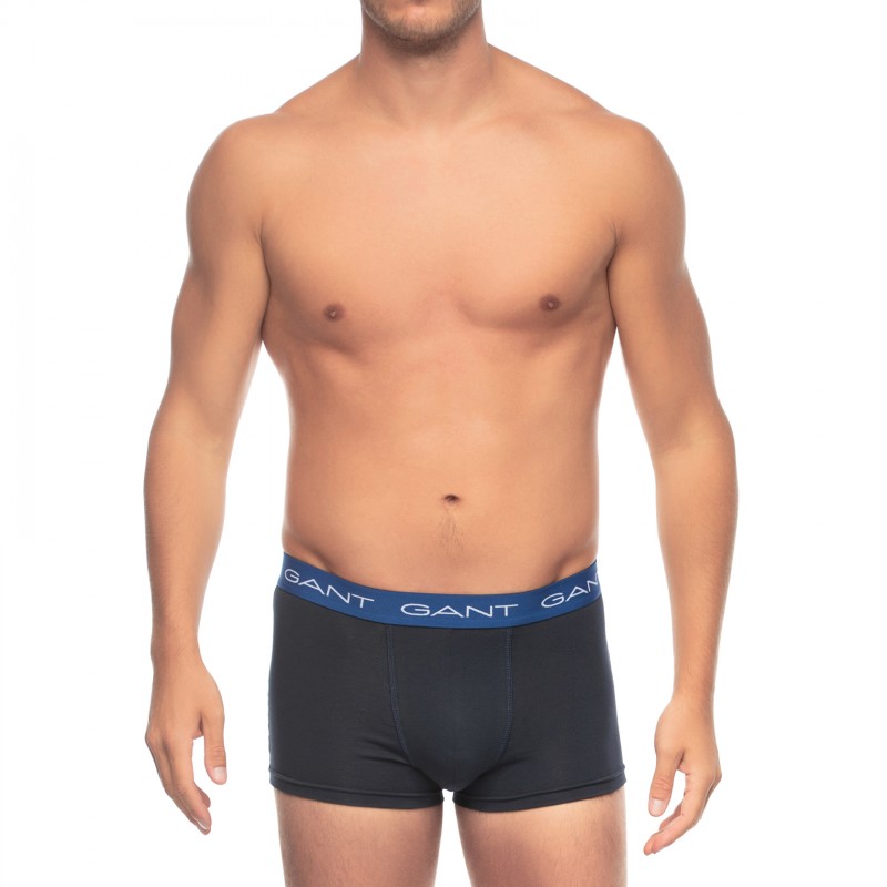 GANT_3-erSet_Trunks_Blau_mitverschiedenfarbigemWebbund