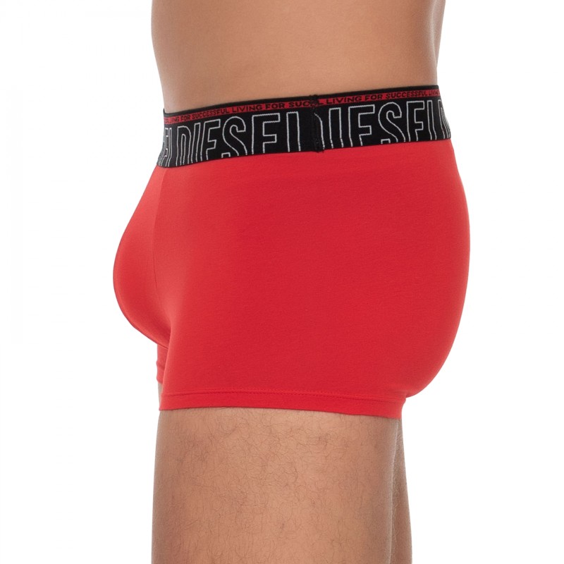 Boxerman_Herrenunterwäsche_Boxershorts_Diesel_3-er Set_Trunks_Schwarz Blau & Rot