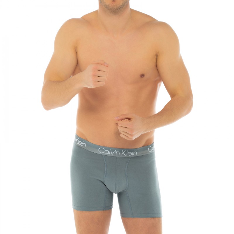 CalvinKlein_3-erSet_BoxerBriefs_Grau&Mint