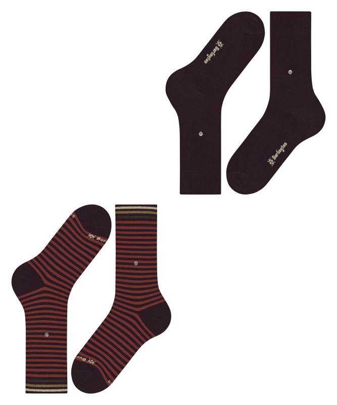 Burlington_2erSet_Socke_Rot