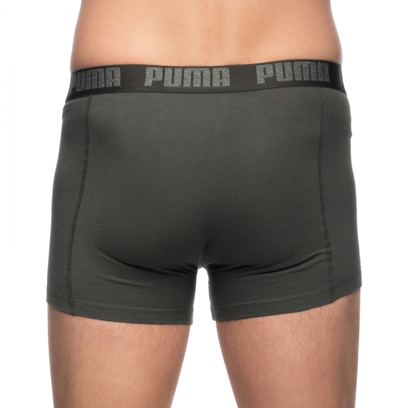 Boxerman_Herrenunterwäsche_Puma_2-er Set_Basic Boxer_Khakigrün