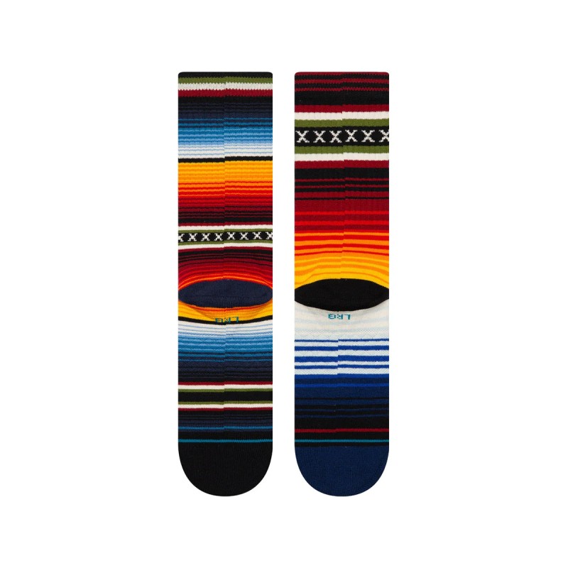 Stance_Socken_Curren_Crew_Red