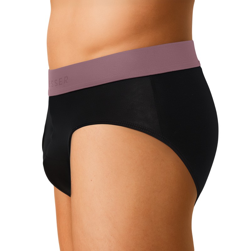 Boxerman_Schiesser_5-erSet_Slips_Schwarz_mit_verschiedenfarbigen_Webbund