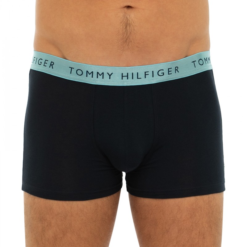 TommyHilfiger_3-erSet_Trunks_Blau_mitverschiedenfabigemWebbund