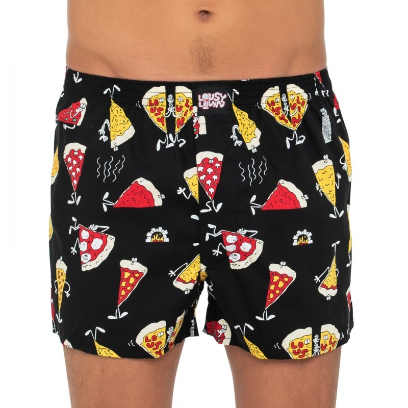 Lousy Livin Boxershorts 2-er Set Schwarz & Weiß mit All-Over-Print