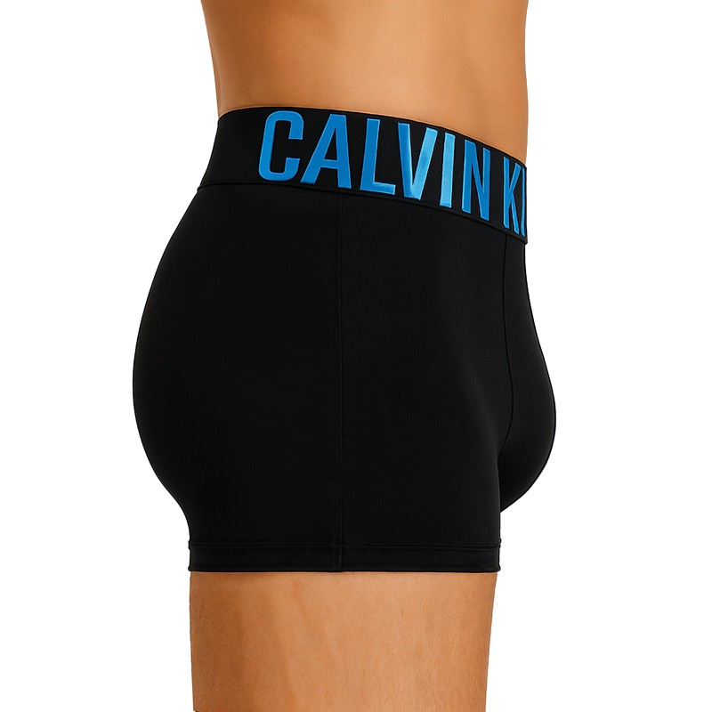 Calvin Klein 3-er Set Boxer Briefs Schwarz mit verschiedenfarbigem Webbund