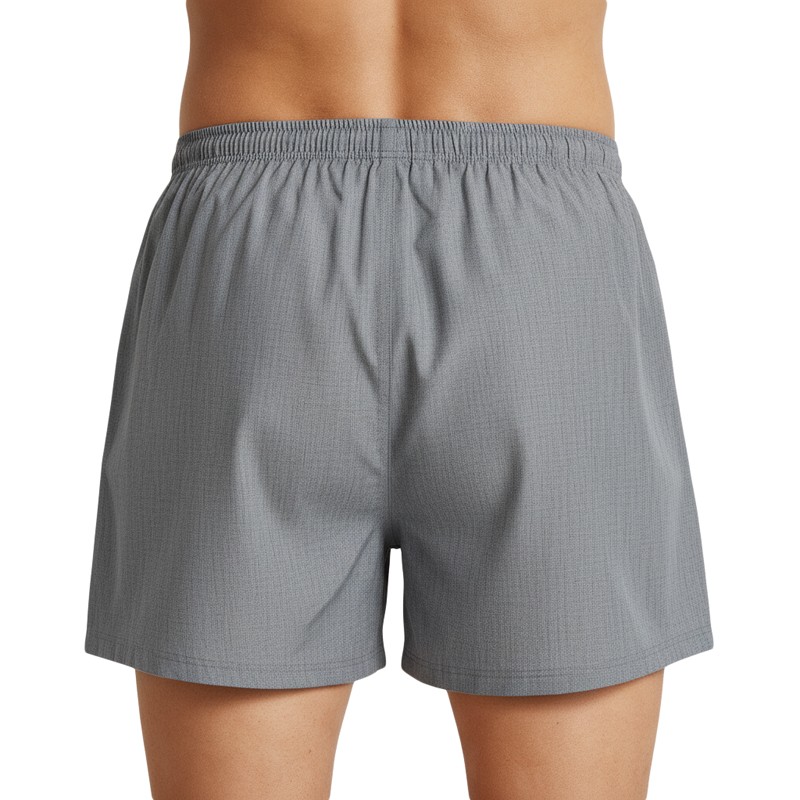 Schiesser_2-erSet_Boxershorts_Dunkelblau-Grau_Kariert_Grau