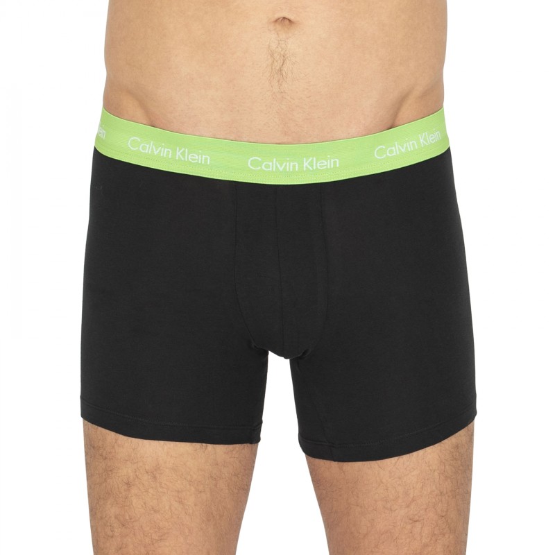 CalvinKlein_5-erSetBoxerBriefs_Schwarz_Priude_mitverschiedenfarbigemWebbund