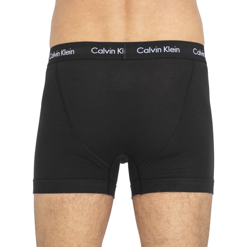 CalvinKlein_3-erSet_Trunks_Schwarz_verschiedenfarbigerWebbund
