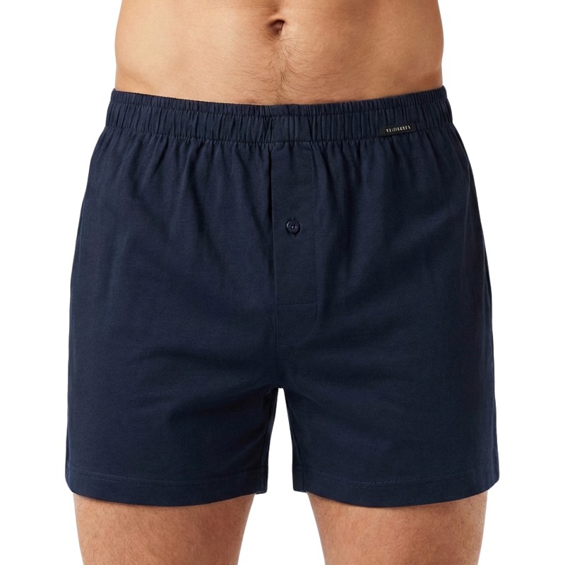 Schiesser_Boxershorts_Blau_kariert_Dunkelblau