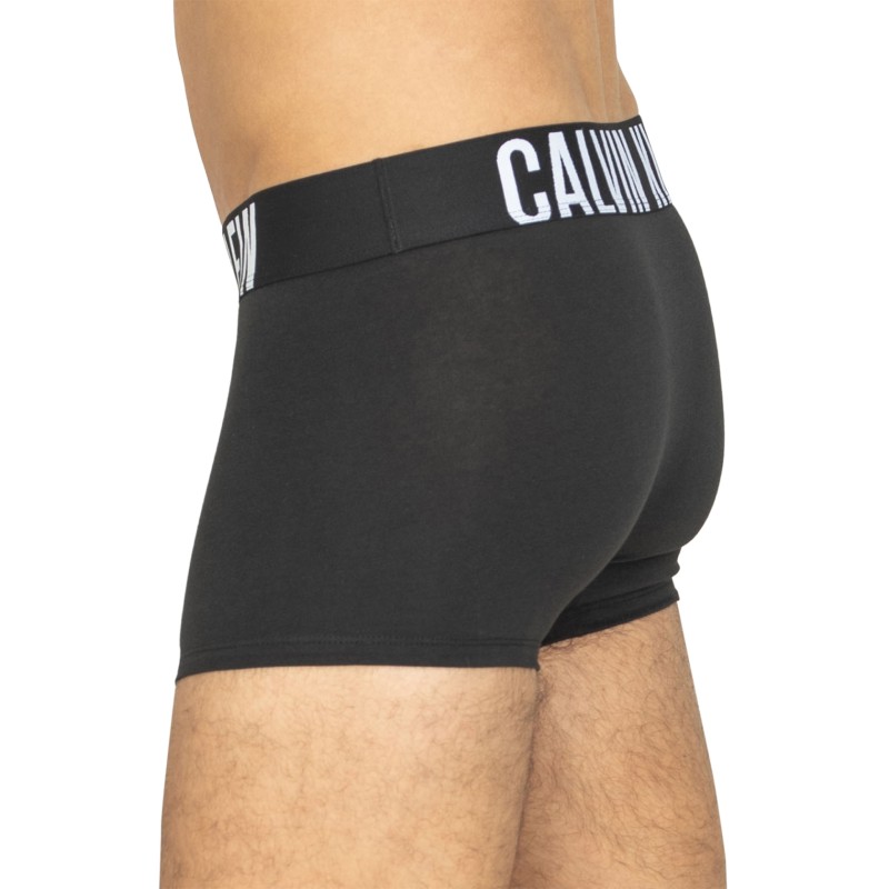 Calvin Klein 3-er Set Boxer Briefs Schwarz mit verschiedenfarbigem Webbund