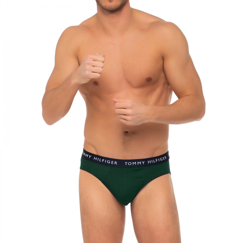 TommyHilfiger_3-erSet_Trunks_Blau,Grün&Bordeaux