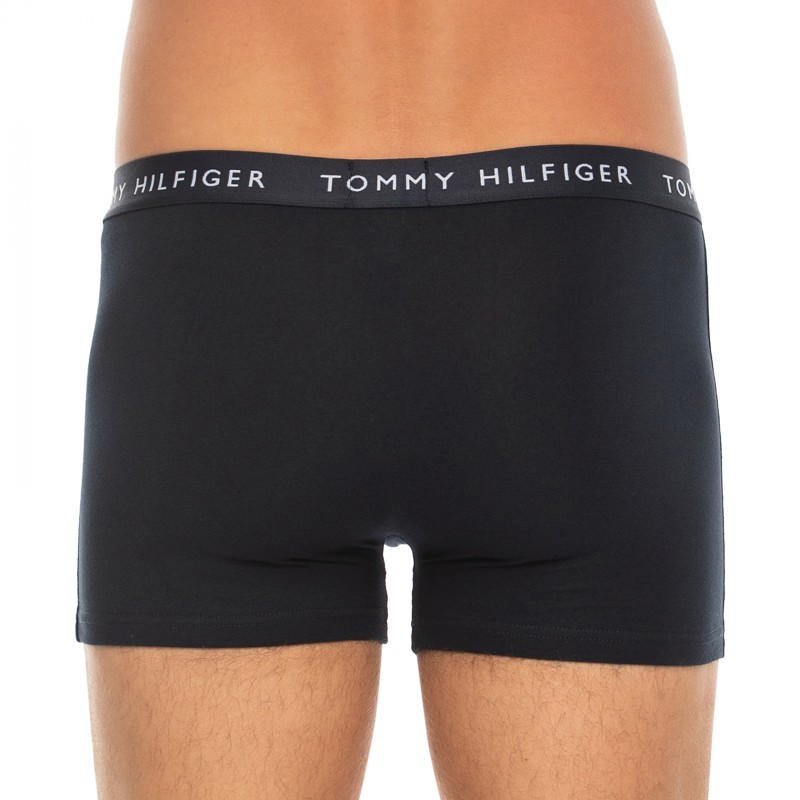 Tommy Hilfiger 5-er Set Trunks Blau mit verschiedenfarbigen Webbund