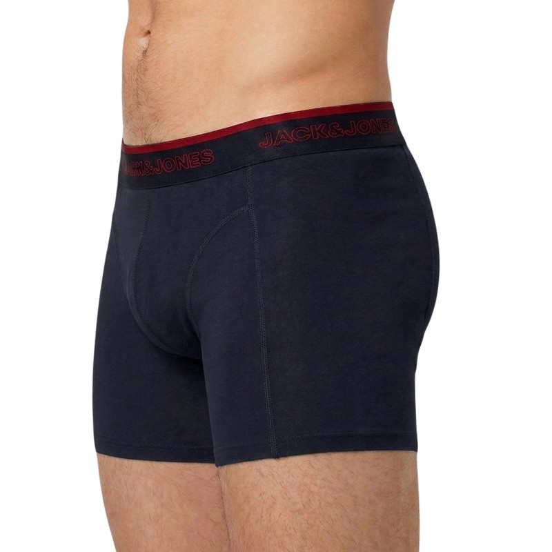 Jack & Jones 5-er Set Trunks Dunkelblau verschiedenfarbiger Bund