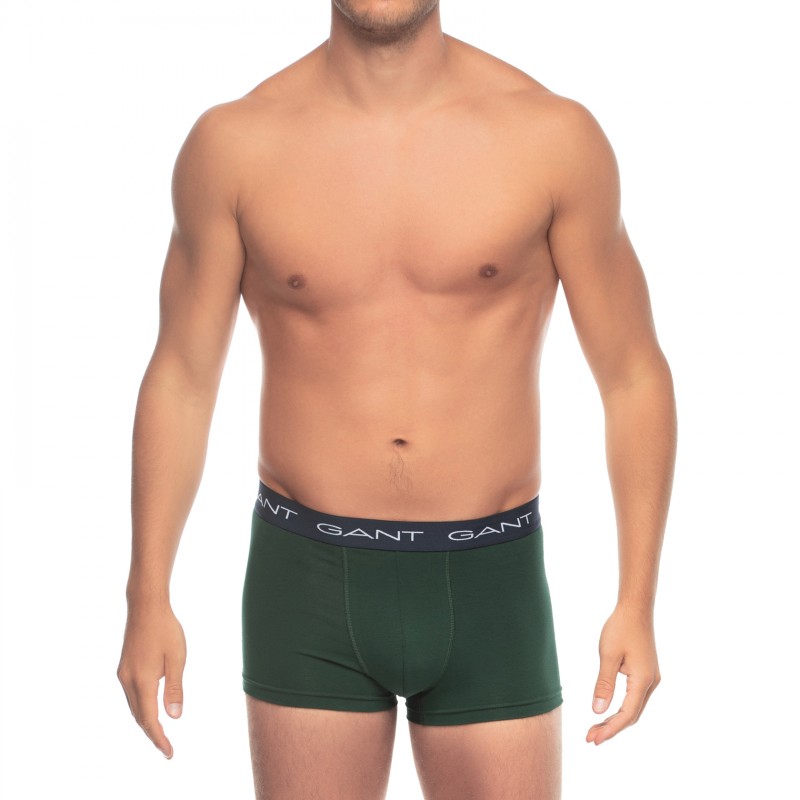 GANT_3-erSet_Trunks_Blau&Grün