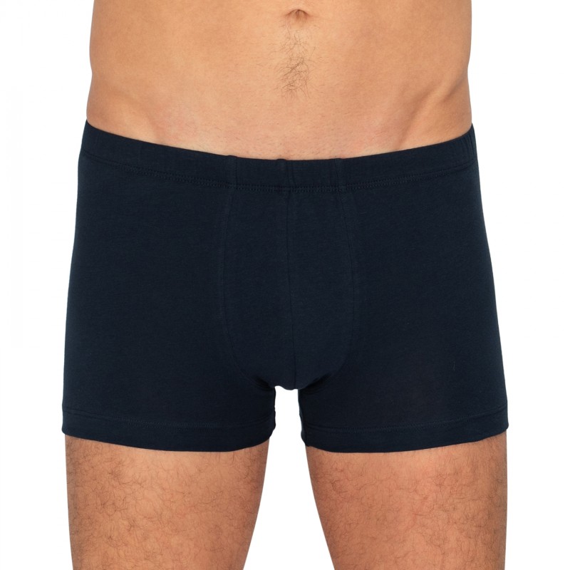 Schiesser_3-erSet_Trunks_Dunkelblau&Blau_gestreift