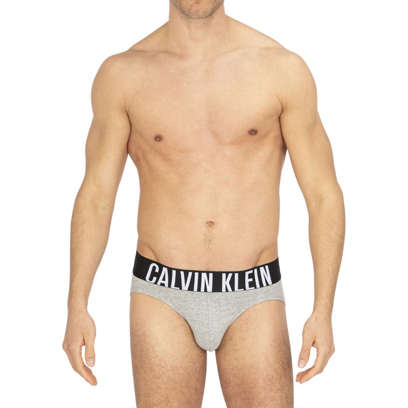 CalvinKlein_3-erSet_HipBriefs_Schwarz,Grau&Weiß