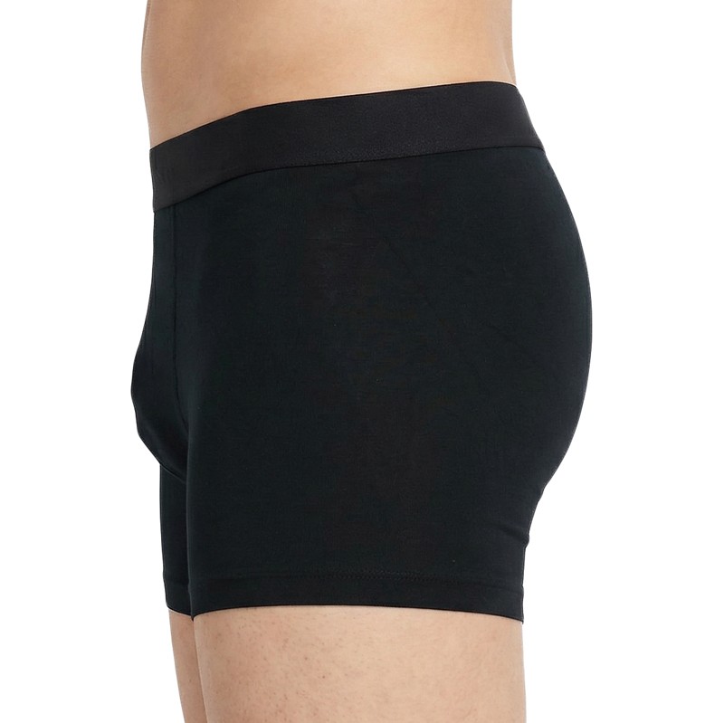 Schiesser_2-er Set_Shorts_Grau_mit_Ananas_Schwarz